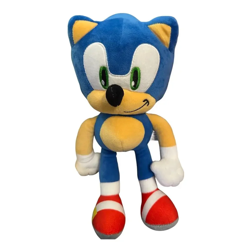 4 Pc Set Bundle Stuffed Plush Sonic Hedgehog Knuckles Tails Shadow Toy Factory